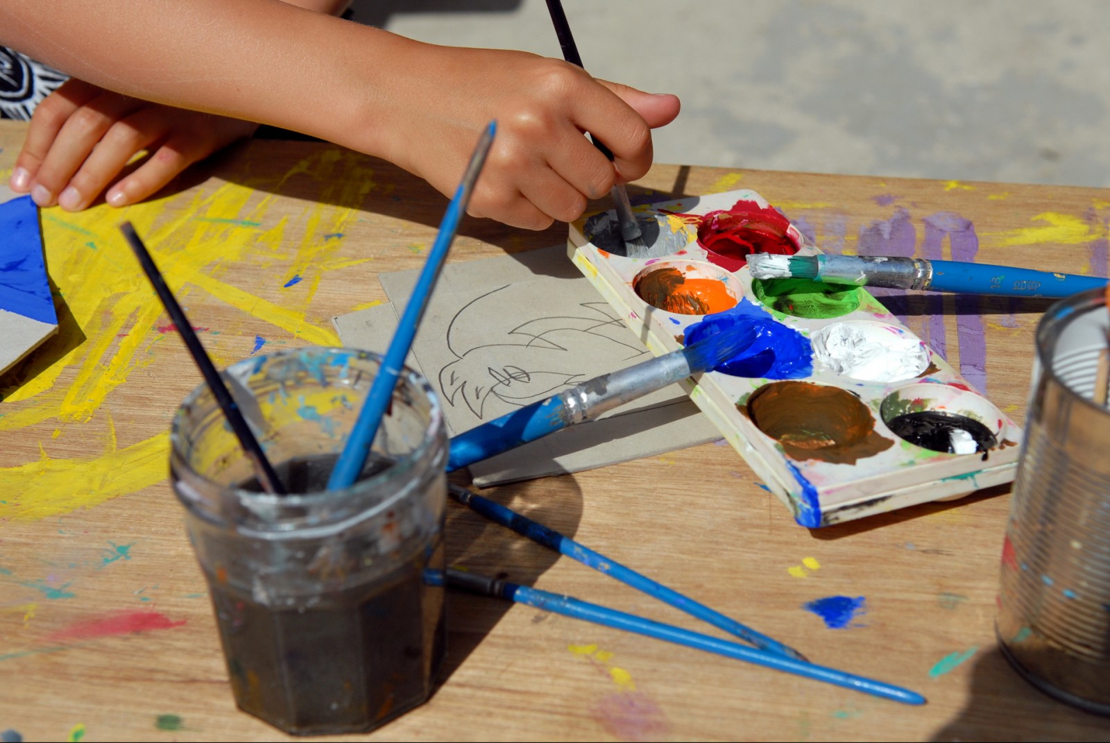 activiteiten van de naturisten camping