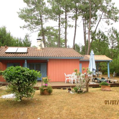 Freistehende Bungalows im FKK-Gelände Euronat im Frankreich