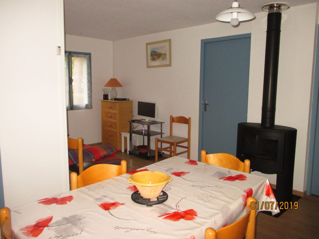 Freistehende Bungalows im FKK-Gelände Euronat im Frankreich